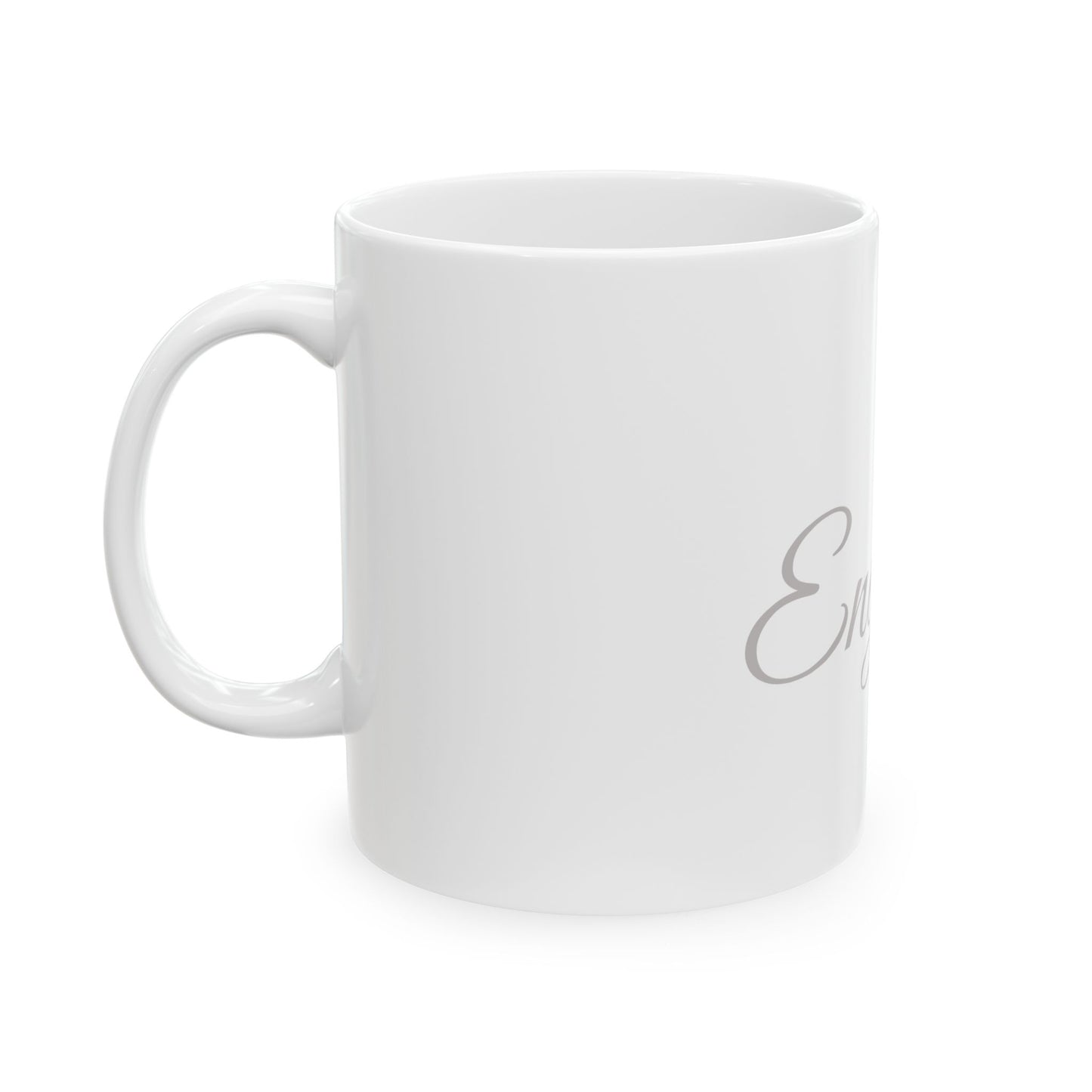 Engaged & Loving It Ceramic Mug - Perfect Wedding Gift or Engagement Celebration